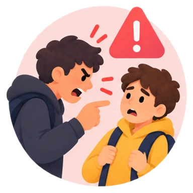 Icono de Violencia física y amenazas