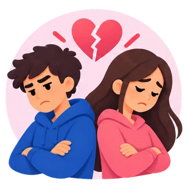 Icono de Pareja adolescente